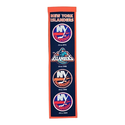 New York Islanders Team 8in x 32in Heritage Banner