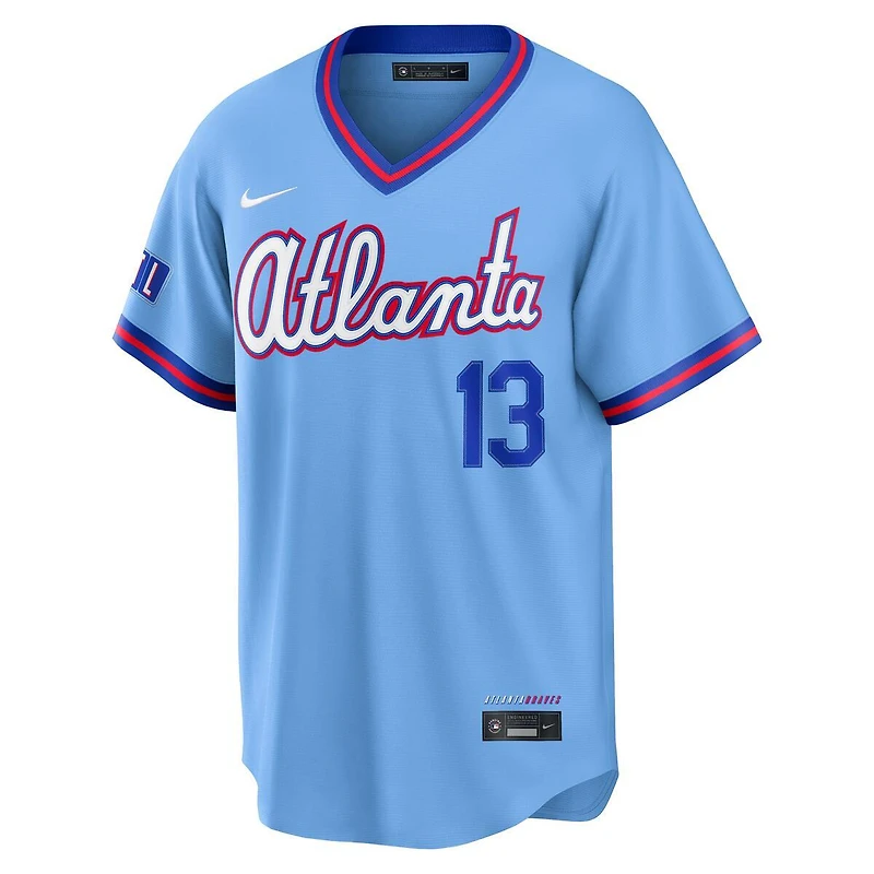 Atlanta Braves Ronald Acuna Jr Blue 2026 City Connect Nike Stadium Player Jersey