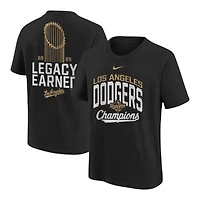 Youth Los Angeles Dodgers Black Nike 2026 Gold Collection Legacy Earned T-Shirt