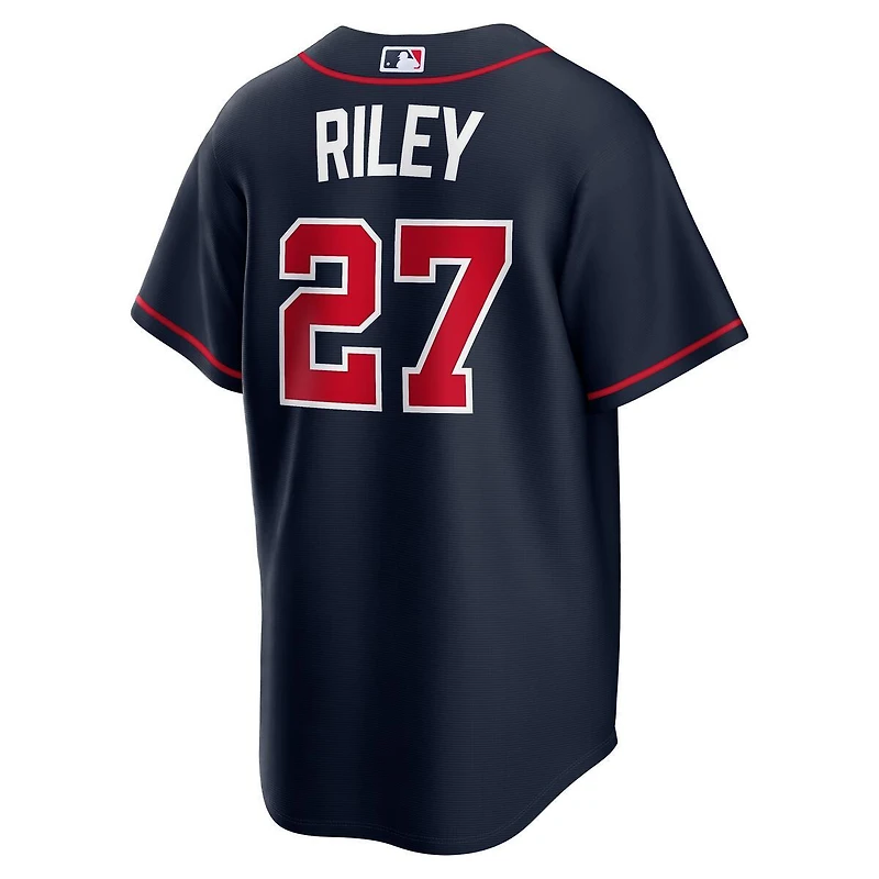 Atlanta Braves Austin Riley Blue Alternate Nike Replica Jersey
