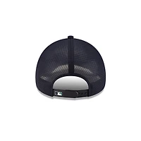 Seattle Mariners Navy 2026 Batting Practice New Era 9FORTY Apex Trucker Adjustable Hat