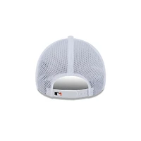 San Francisco Giants White New Era 9FORTY Apex Trucker Adjustable Hat
