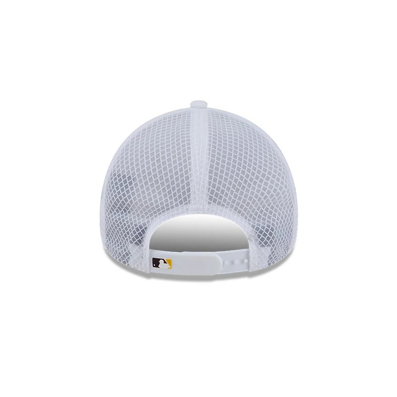 San Diego Padres White New Era 9FORTY Apex Trucker Adjustable Hat