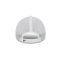 New York Yankees White New Era 9FORTY Apex Trucker Adjustable Hat