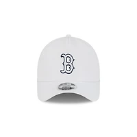 Boston Red Sox White New Era 9FORTY Apex Trucker Adjustable Hat