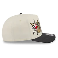 Vegas Golden Knights Chrome Two Tone Classic New Era 9FIFTY A-Frame Snapback Hat