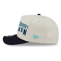 Seattle Kraken Chrome Two Tone Classic New Era 9FIFTY A-Frame Snapback Hat