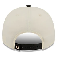 Boston Bruins Chrome Two Tone Classic New Era 9FIFTY A-Frame Snapback Hat