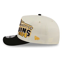 Boston Bruins Chrome Two Tone Classic New Era 9FIFTY A-Frame Snapback Hat