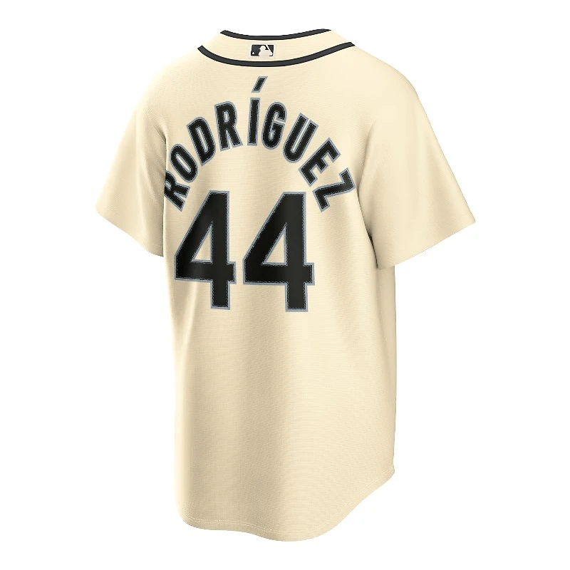Seattle Mariners Julio Rodriguez Cream Alternate Nike Replica Jersey