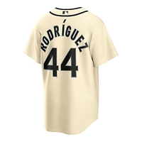 Seattle Mariners Julio Rodriguez Cream Alternate Nike Replica Jersey
