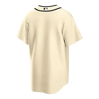 Seattle Mariners Blank Cream Alternate Nike Replica Jersey