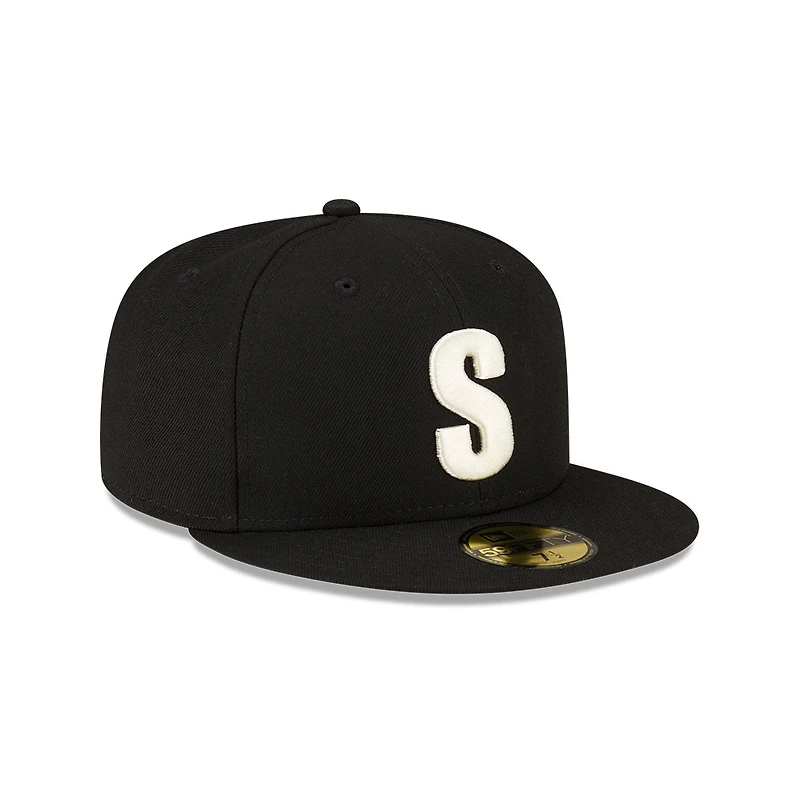 Seattle Mariners Black Alternate Authentic Collection New Era 59FIFTY Fitted Hat