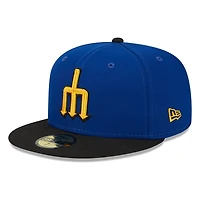 Seattle Mariners Royal Blue City Connect 50 Seasons New Era 59FIFTY Fitted Hat
