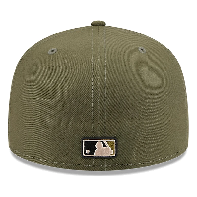 New York Mets Olive Green 2026 Armed Forces Day Era 59FIFTY Fitted Hat