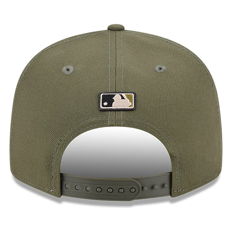 Atlanta Braves Olive Green 2026 Armed Forces Day New Era 9FIFTY Snapback Hat