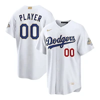Los Angeles Dodgers White Custom 2026 Gold Player Nike Stadium Jersey