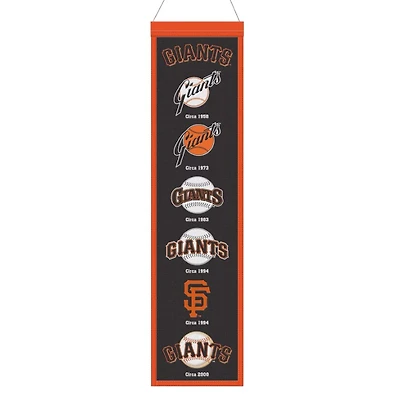 San Francisco Giants Team 8in x 32in Heritage Banner