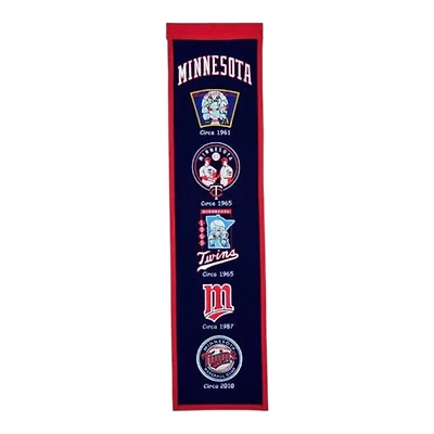 Minnesota Twins Team 8in x 32in Heritage Banner