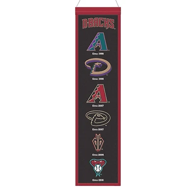 Arizona Diamondbacks Team 8in x 32in Heritage Banner