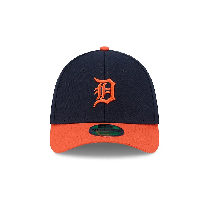 Detroit Tigers Navy and Orange Player Replica New Era 39THIRTY M-Crown Stretch Fit Hat