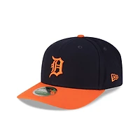 Detroit Tigers Navy and Orange Alternate Player Replica New Era 9SEVENTY Stretch Snapback Hat