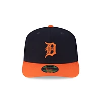 Detroit Tigers Navy and Orange Alternate Player Replica New Era 9SEVENTY Stretch Snapback Hat