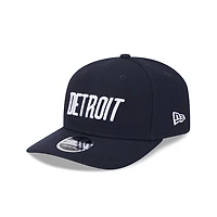 Detroit Tigers Navy City Connect New Era 9SEVENTY Stretch Snapback Hat