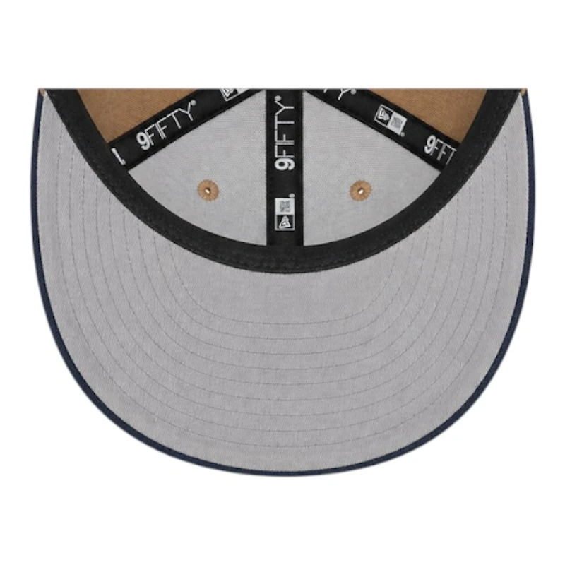Detroit Tigers Khaki and Navy City Connect New Era 9FIFTY Snapback