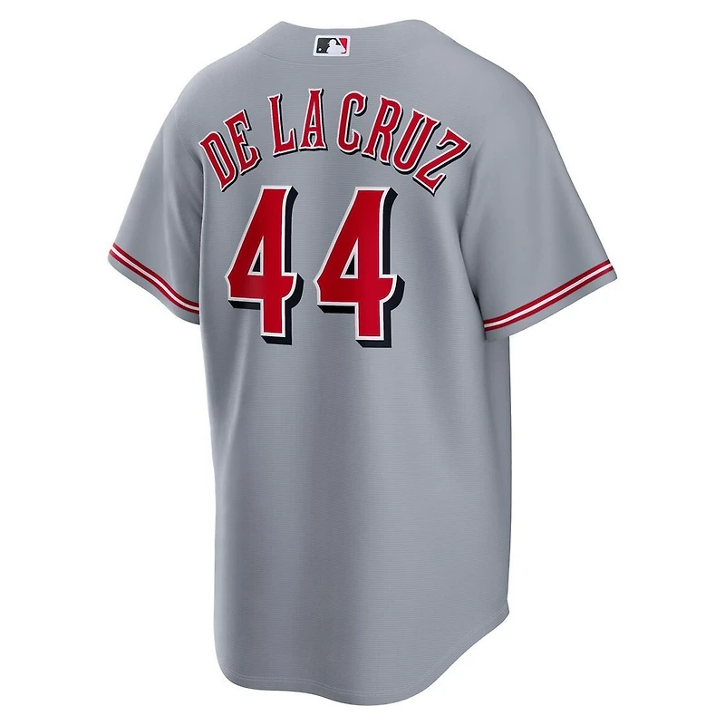 Cincinnati Reds Elly De La Cruz Grey Road Nike Replica Jersey