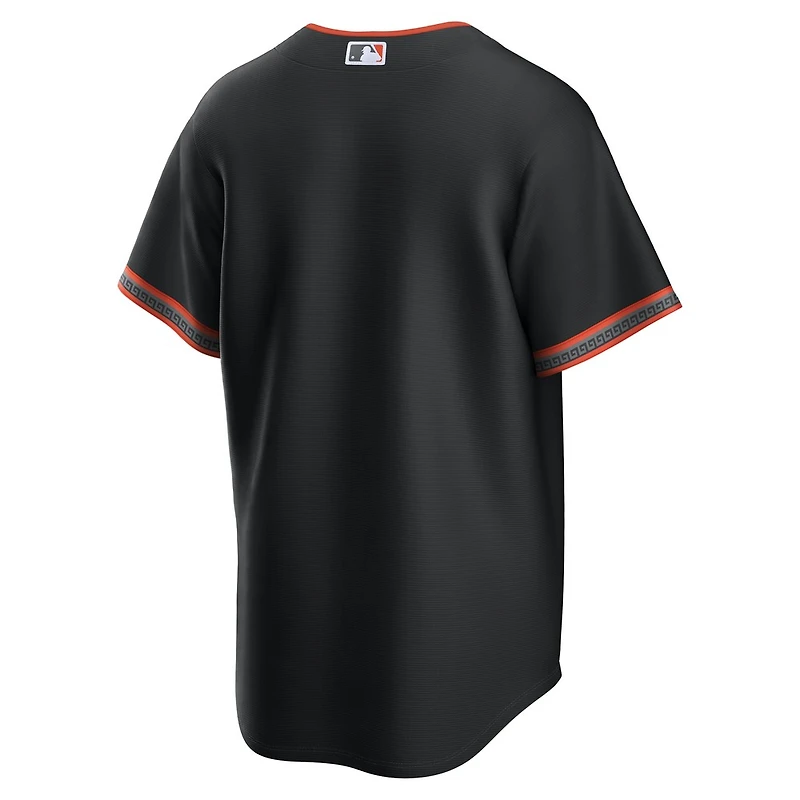 San Francisco Giants Black Gigantes Alternate Blank Nike Replica Jersey