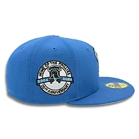 *PREORDER* Philadelphia Phillies Blue Tonal Swirl Logo 20th Patch Pink UV New Era 59FIFTY Fitted Hat (with Mystery Pin)