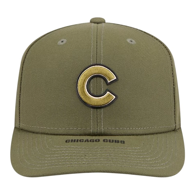 Chicago Cubs 2026 Armed Forces Day New Era 9SEVENTY Stretch-Snap Hat