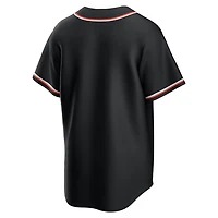 San Francisco Giants Black Fashion Blank Nike Replica Jersey