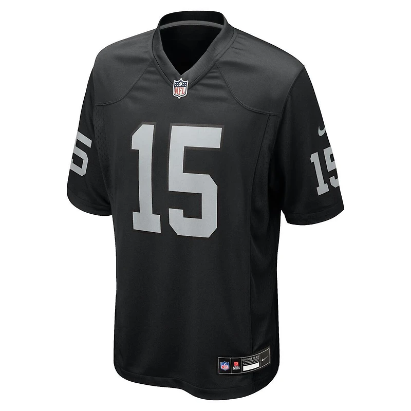 Las Vegas Raiders Fernando Mendoza Black Nike Team Game Jersey