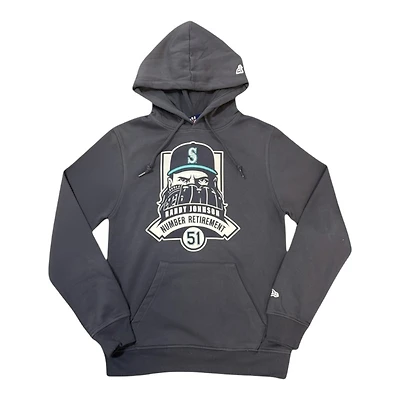 Seattle Mariners Navy Randy Johnson 51 Retirement New Era Pullover Hoodie