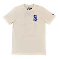Seattle Mariners Randy Johnson Cream New Era T-Shirt