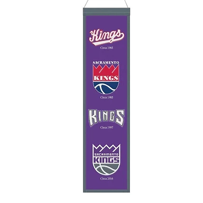 Sacramento Kings Team 8in x 32in Heritage Banner