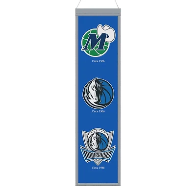 Dallas Mavericks Team 8in x 32in Heritage Banner