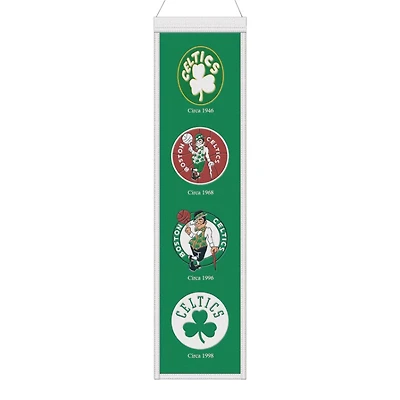 Boston Celtics Team 8in x 32in Heritage Banner