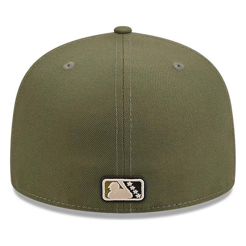 Stockton Ports Olive Green 2026 Armed Forces Day New Era 59FIFTY Fitted Hat