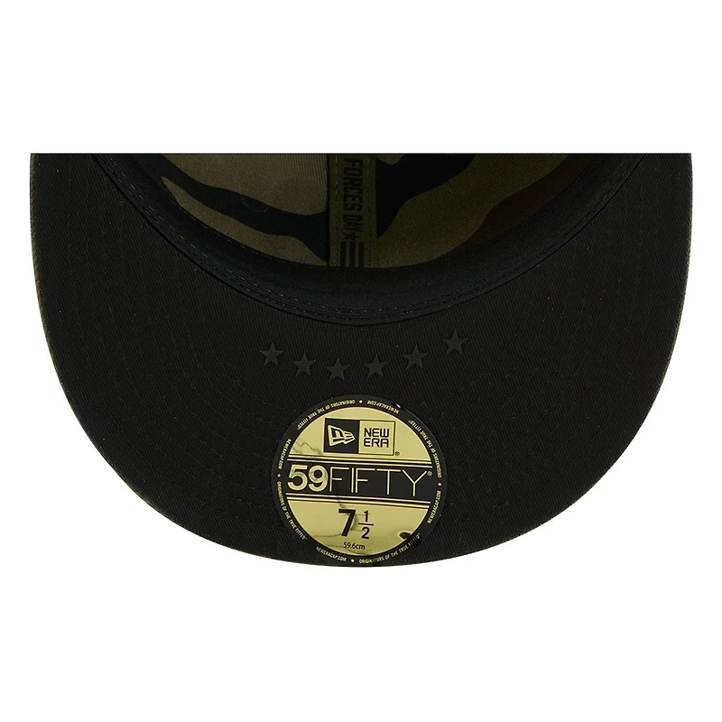 Stockton Ports Olive Green 2026 Armed Forces Day New Era 59FIFTY Fitted Hat