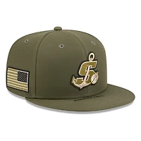Stockton Ports Olive Green 2026 Armed Forces Day New Era 59FIFTY Fitted Hat