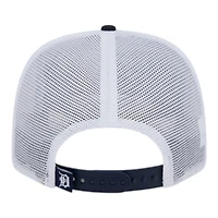 Detroit Tigers Navy and White Mesh Trucker New Era 9SEVENTY Stretch Snapback Hat