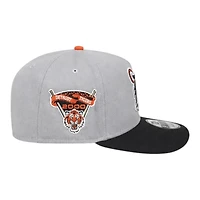 Detroit Tigers Gray and Black Cooperstown 2000 Patch New Era 9FIFTY A-Frame Snapback Hat