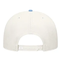 Detroit Tigers Chrome and Sky Blue 50th Anniversary Patch New Era 9FIFTY A-Frame Snapback Hat