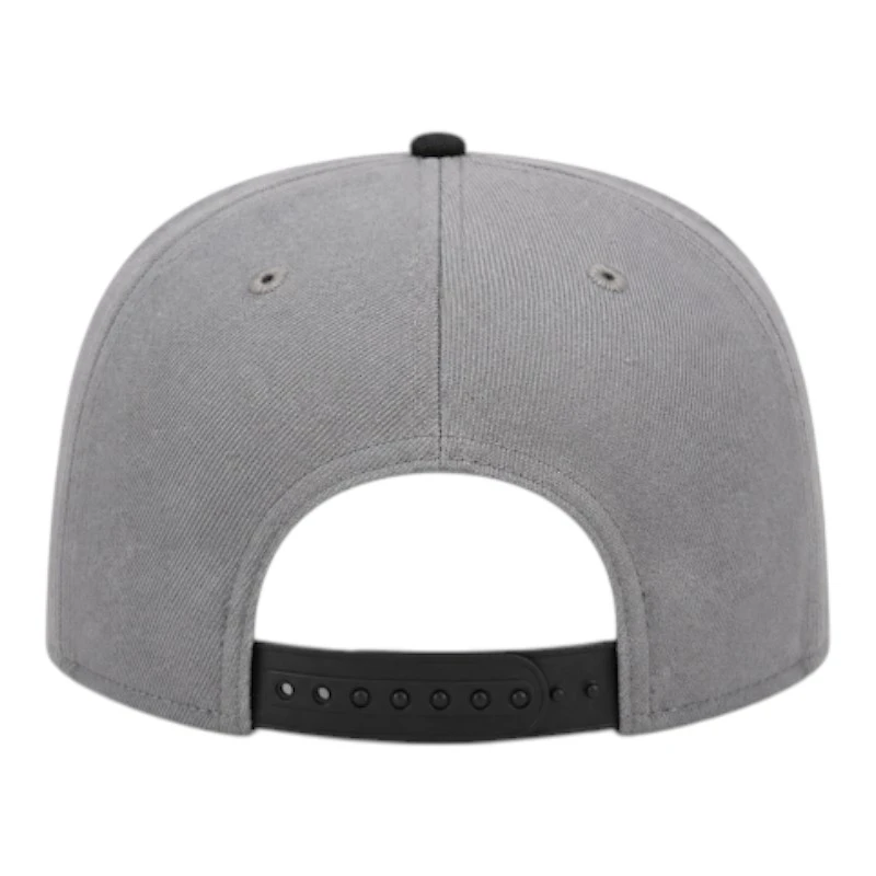Detroit Tigers Storm Gray and Black WS Patch New Era 9FIFTY A-Frame Snapback Hat