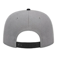 Detroit Tigers Storm Gray and Black WS Patch New Era 9FIFTY A-Frame Snapback Hat