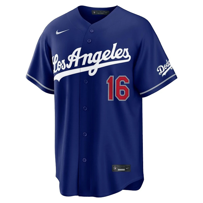 Los Angeles Dodgers Will Smith Royal Blue Alternate Nike Stadium Player Jersey