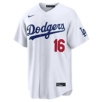 Los Angeles Dodgers Will Smith White Home Nike Stadium Player Jersey